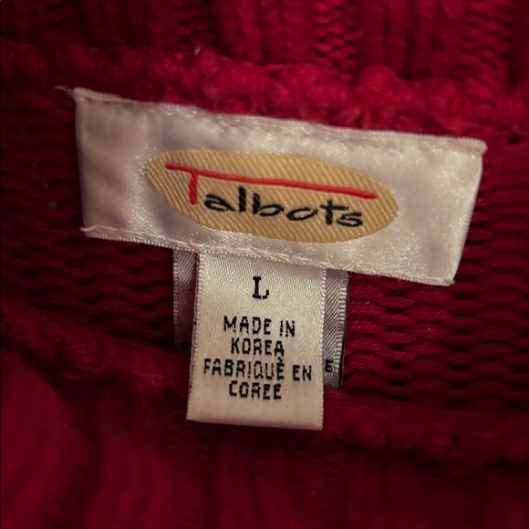 Talbots 100% Cotton Fairisle Turtlenack - Picture 4 of 7